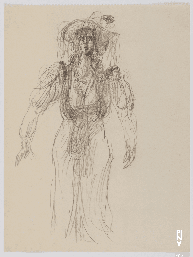 Dessin: Rolf Borzik © Pina Bausch Foundation