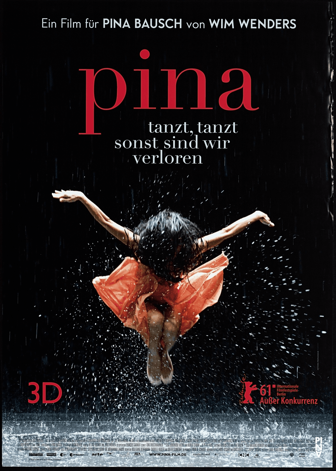 Poster for “Pina – dance, dance, otherwise we are lost”