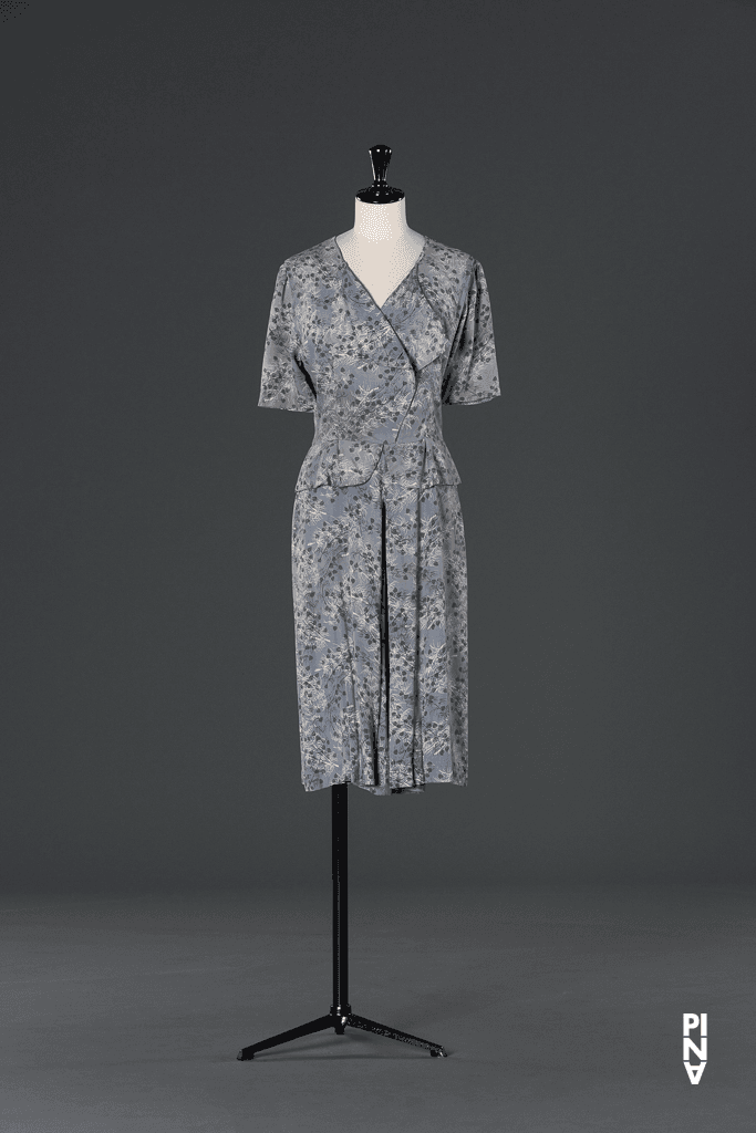 Short dress worn by Monika Sagon in “Adagio – Five Songs by Gustav Mahler” by Pina Bausch