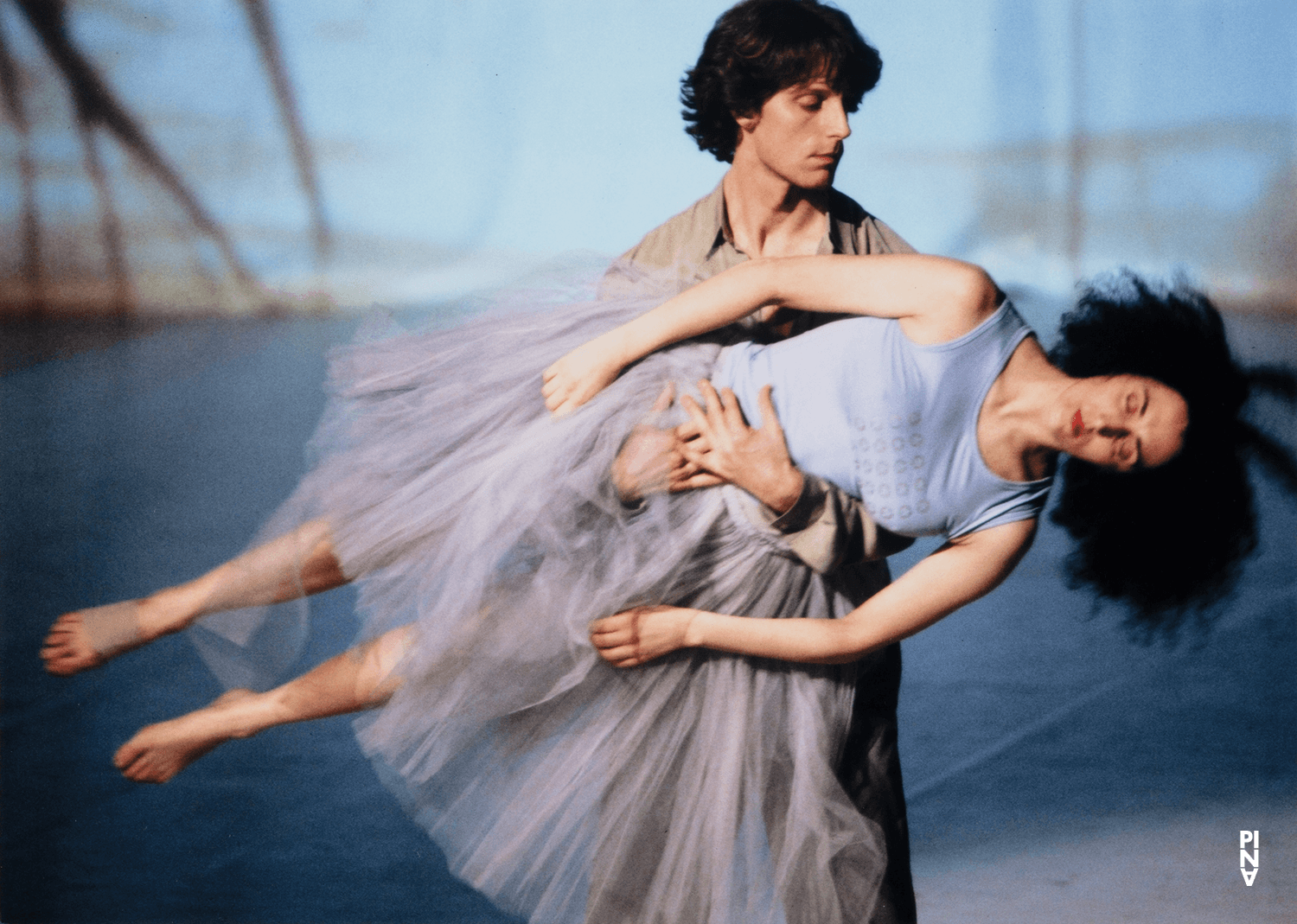 Pascal Merighi and Cristiana Morganti in “Água” by Pina Bausch