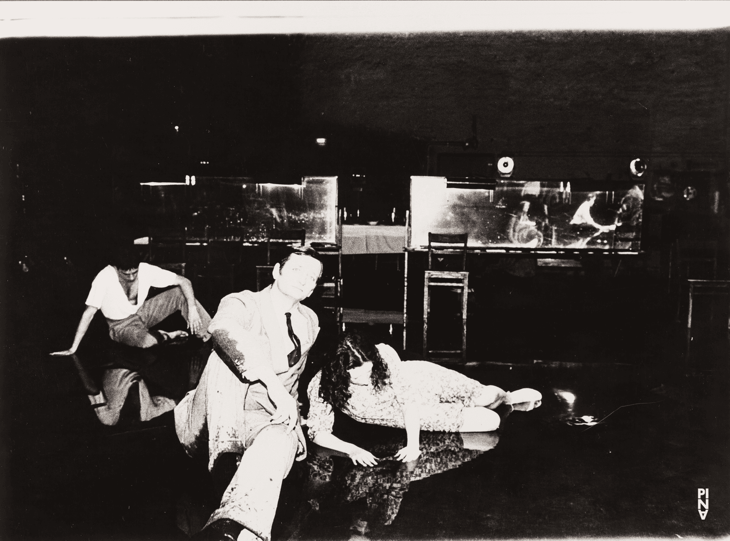 Beatrice Libonati, Jan Minařík and Ed Kortlandt in “Arien” by Pina Bausch