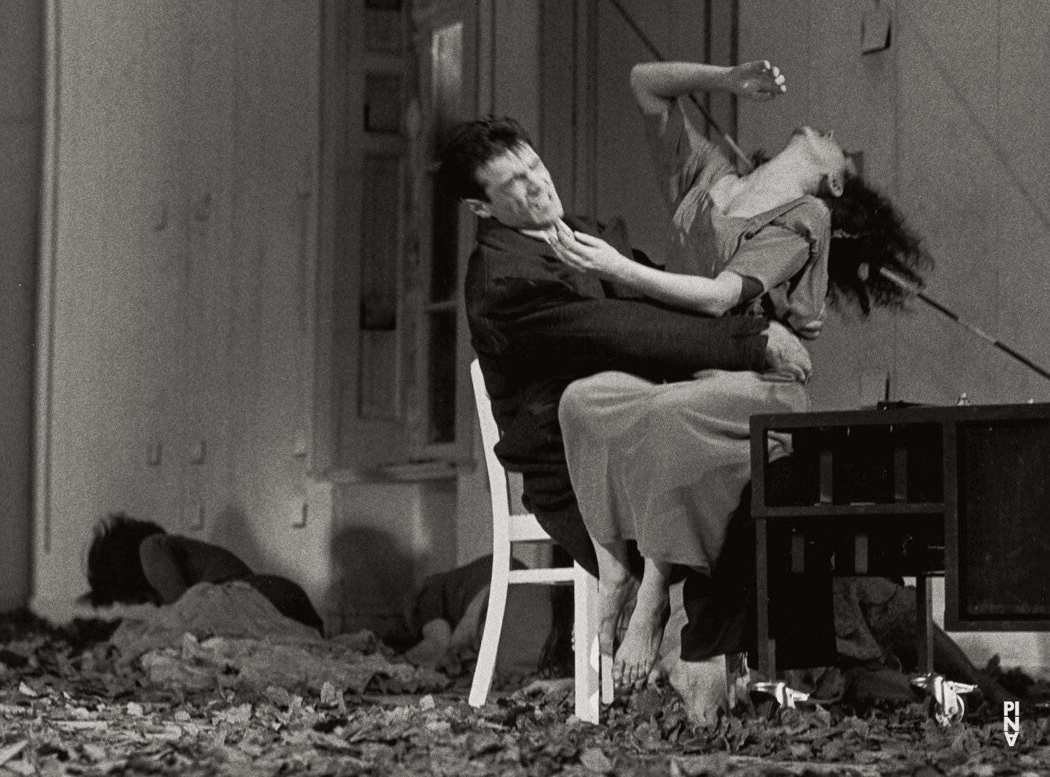 Antonio Carallo and Cristiana Morganti in “Bluebeard. While Listening to a Tape Recording of Béla Bartók's Opera "Duke Bluebeard's Castle"” by Pina Bausch