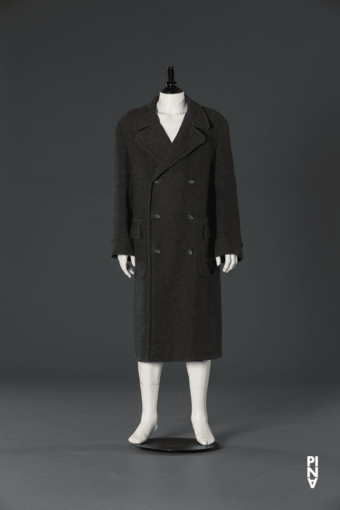 Coat worn in “Bluebeard. While Listening to a Tape Recording of Béla Bartók's Opera "Duke Bluebeard's Castle"” by Pina Bausch