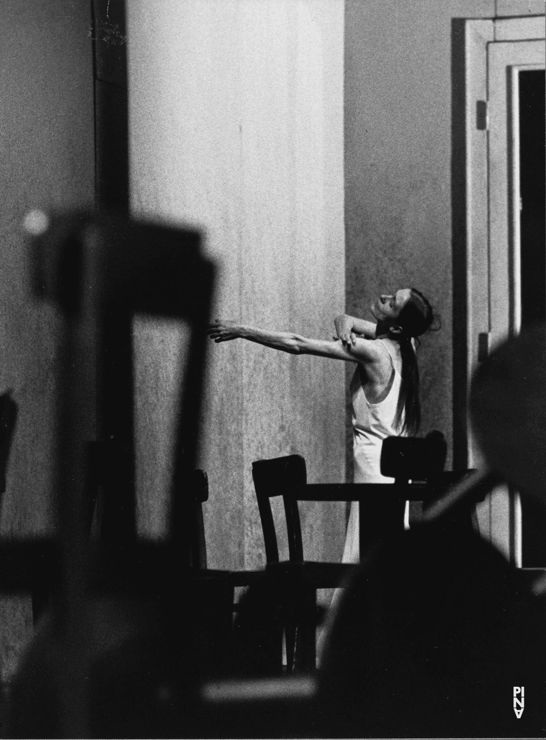 Pina Bausch in “Café Müller” by Pina Bausch