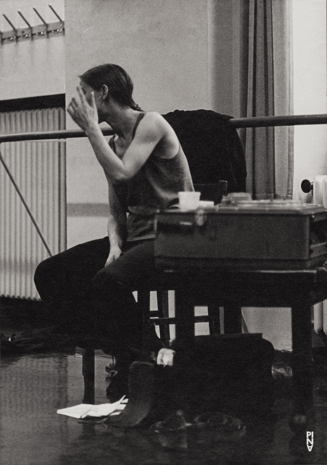 Pina Bausch in “Café Müller” by Pina Bausch