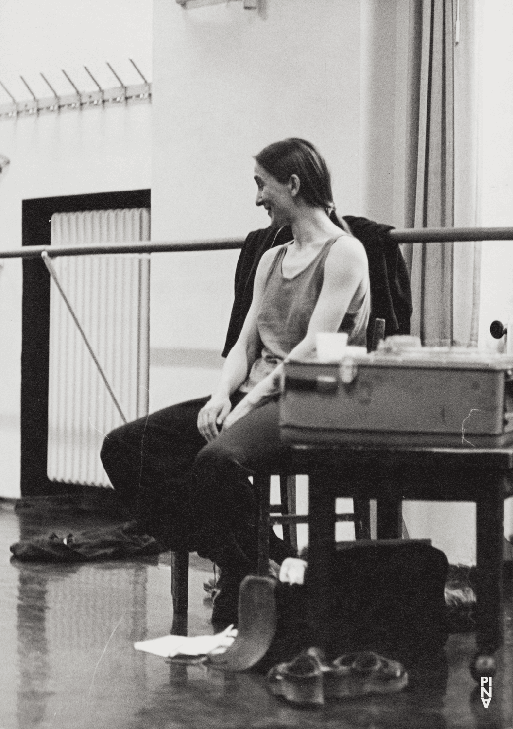 Pina Bausch in “Café Müller” by Pina Bausch