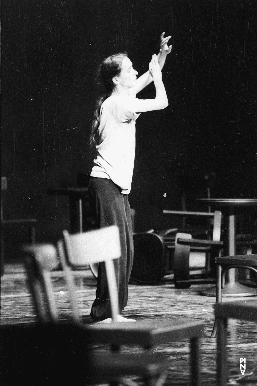Pina Bausch in “Café Müller” by Pina Bausch