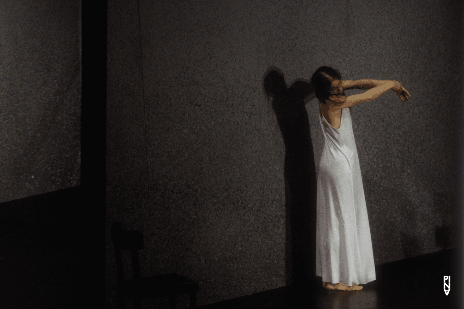 Pina Bausch in “Café Müller” by Pina Bausch