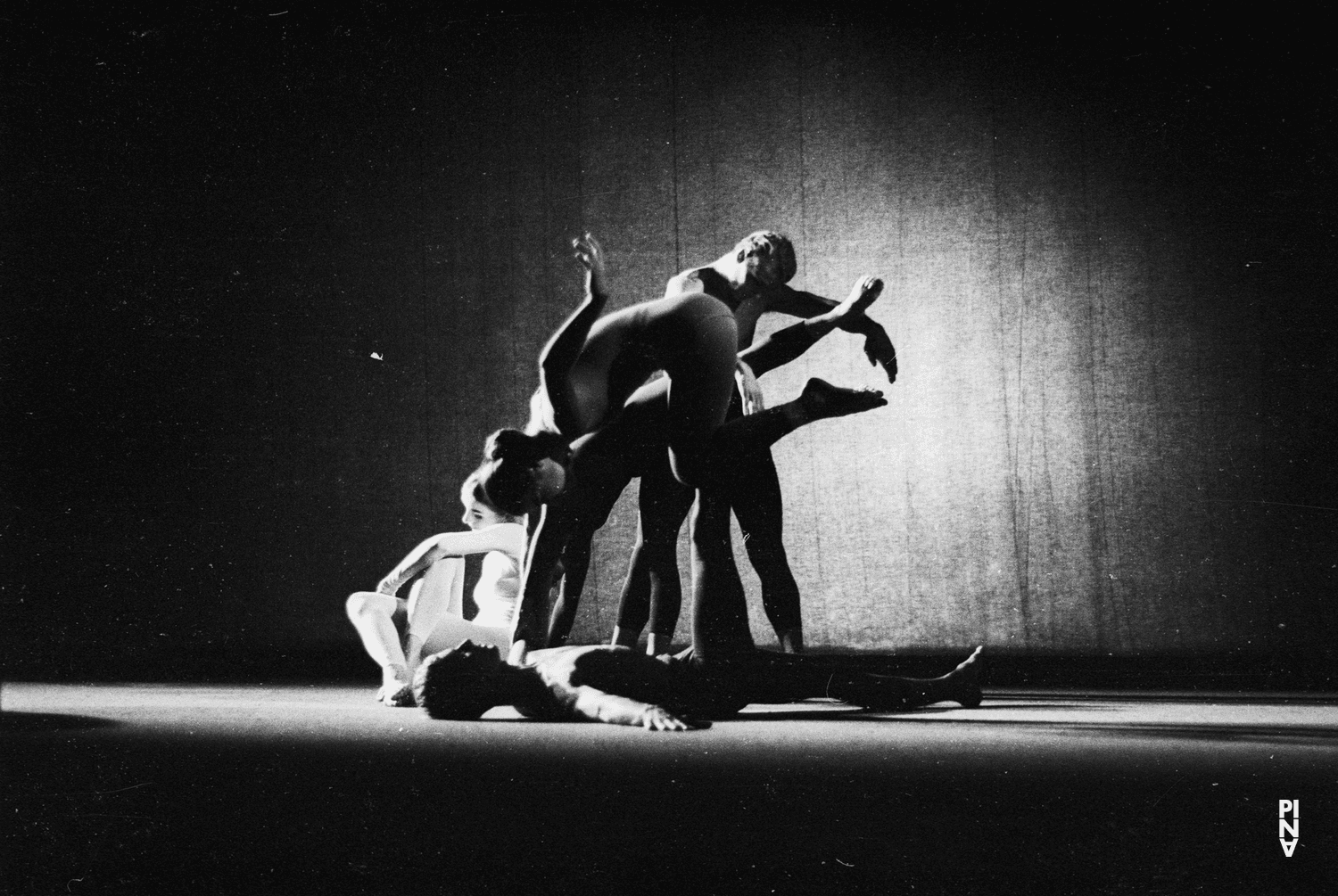 Photograph of Wolf-Werner Wolf, Michael Diekamp and Pina Bausch