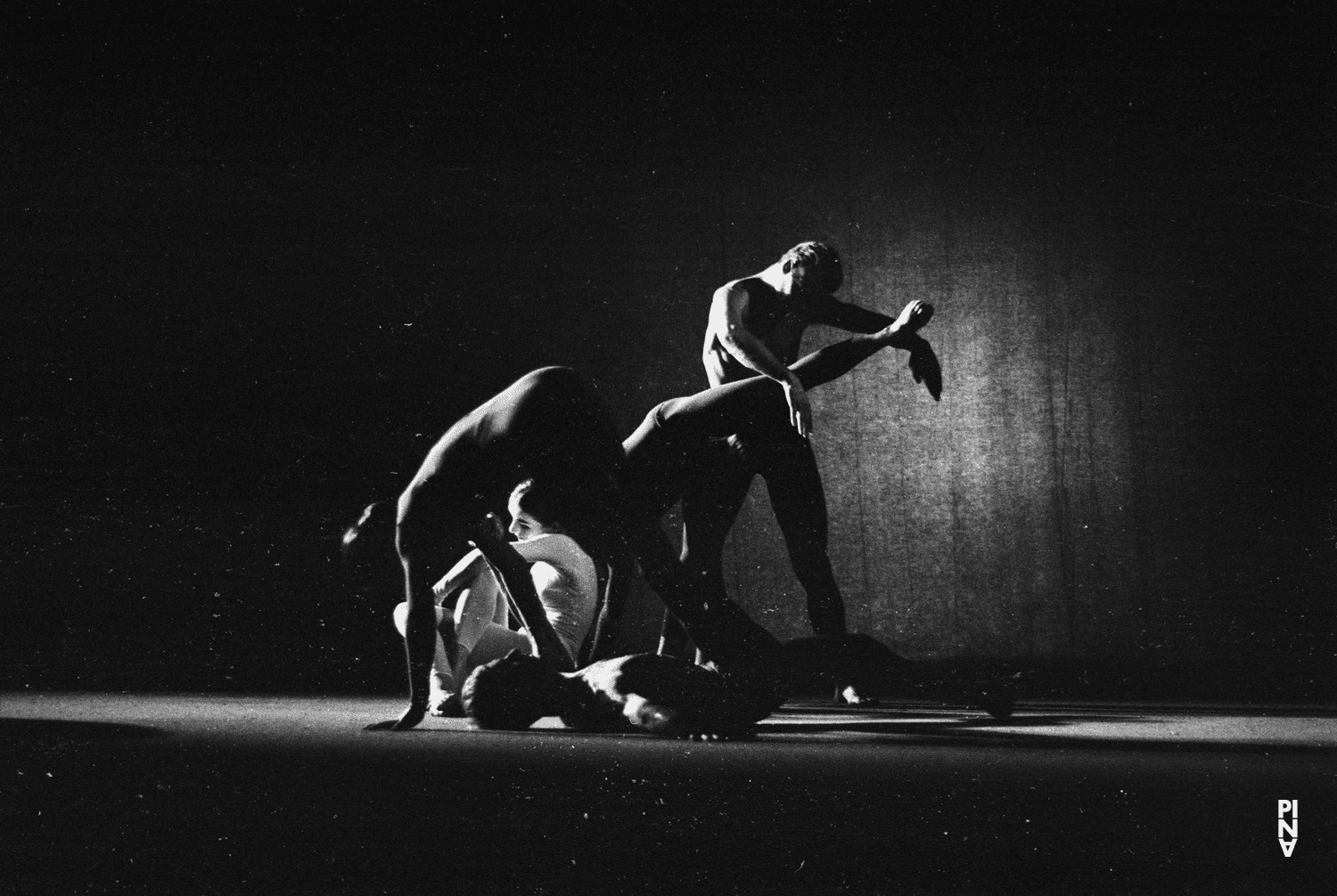 Photograph of Michael Diekamp and Pina Bausch