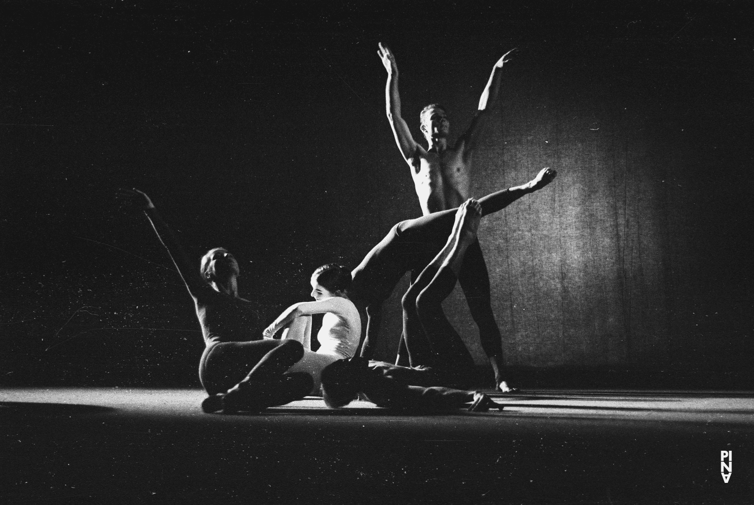 Photograph of Michael Diekamp and Pina Bausch