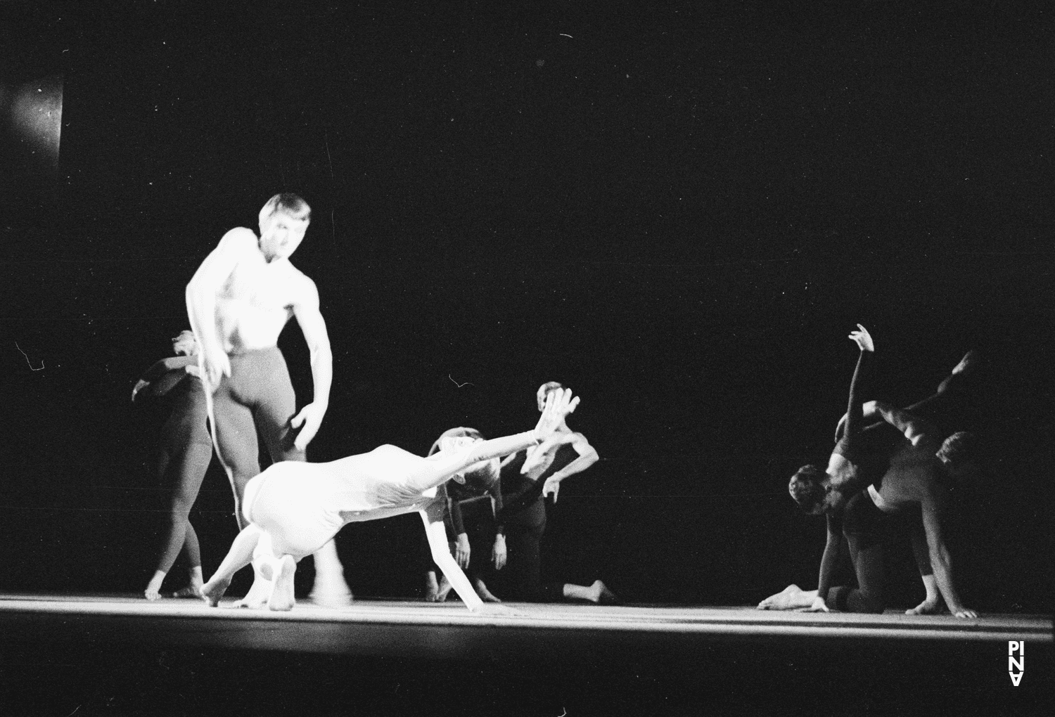 Photograph of Hans Pop and Pina Bausch