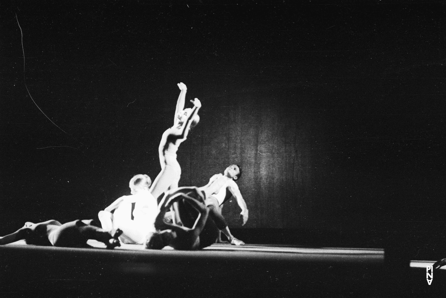 Photograph of Pina Bausch and Michael Diekamp