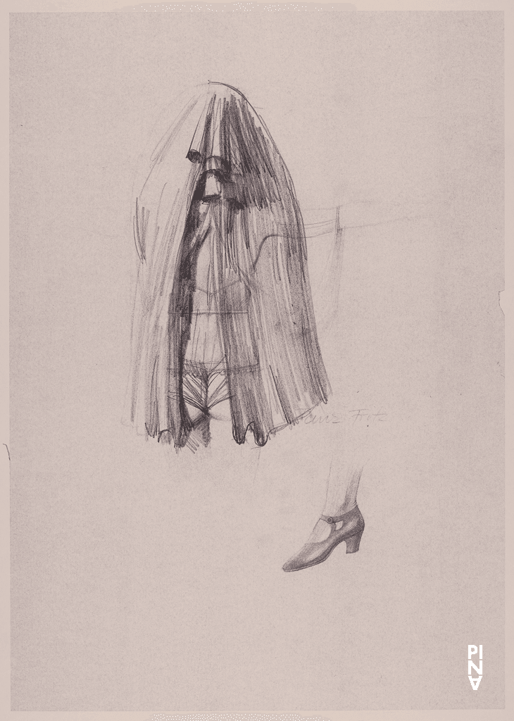 Drawing: Rolf Borzik © Pina Bausch Foundation