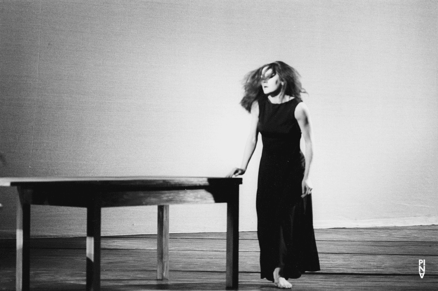 Malou Airaudo in “Iphigenie auf Tauris” by Pina Bausch with Tanztheater Wuppertal at Opernhaus Wuppertal (Germany), April 20, 1974