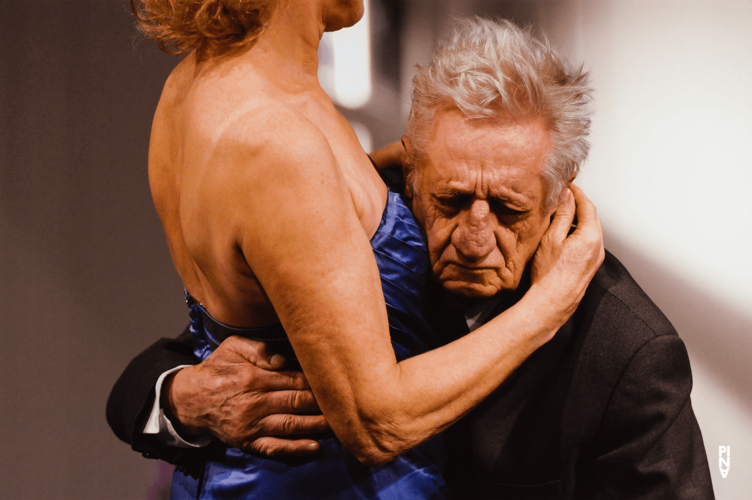 Werner Klammer and Jutta Geike in “Kontakthof. With Ladies and Gentlemen over 65” by Pina Bausch