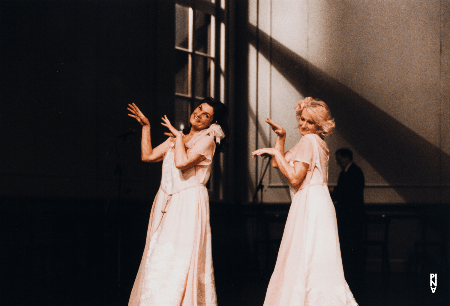 Edith Rudorff and Jutta Geike in “Kontakthof. With Ladies and Gentlemen over 65” by Pina Bausch