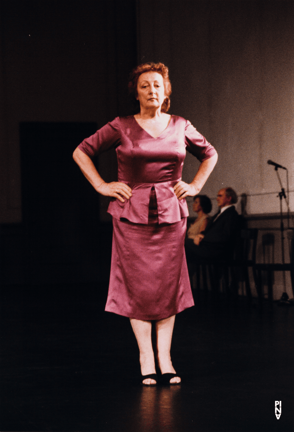 Inge Glebe in “Kontakthof. With Ladies and Gentlemen over 65” by Pina Bausch