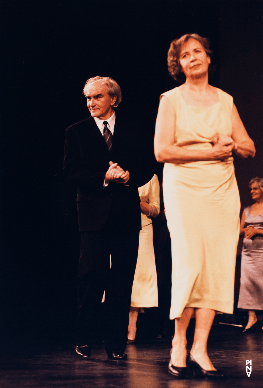 Heiner Voigt and Renate Nickisch in “Kontakthof. With Ladies and Gentlemen over 65” by Pina Bausch