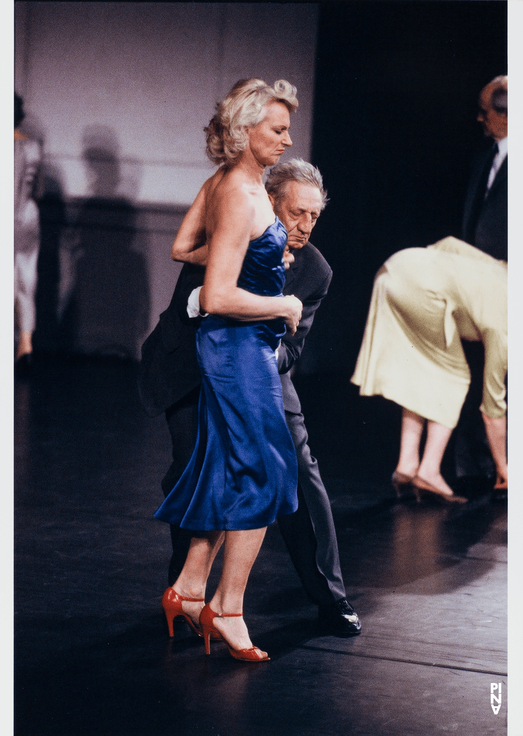 Werner Klammer and Jutta Geike in “Kontakthof. With Ladies and Gentlemen over 65” by Pina Bausch