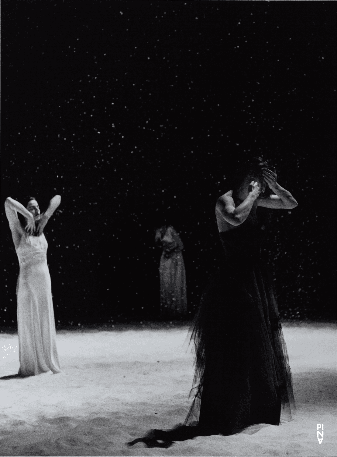 Julie Anne Stanzak, Marigia Maggipinto and Barbara Kaufmann in “Tanzabend II” by Pina Bausch