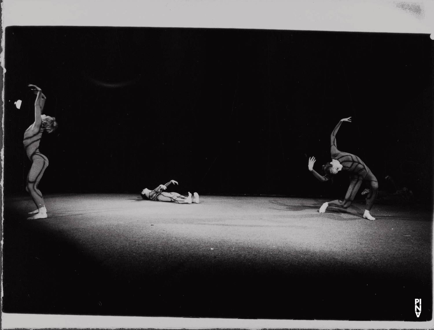 Marlis Alt, Catherine Denisot and Gwat-Mee Tan in “Nachnull (After Zero)” by Pina Bausch