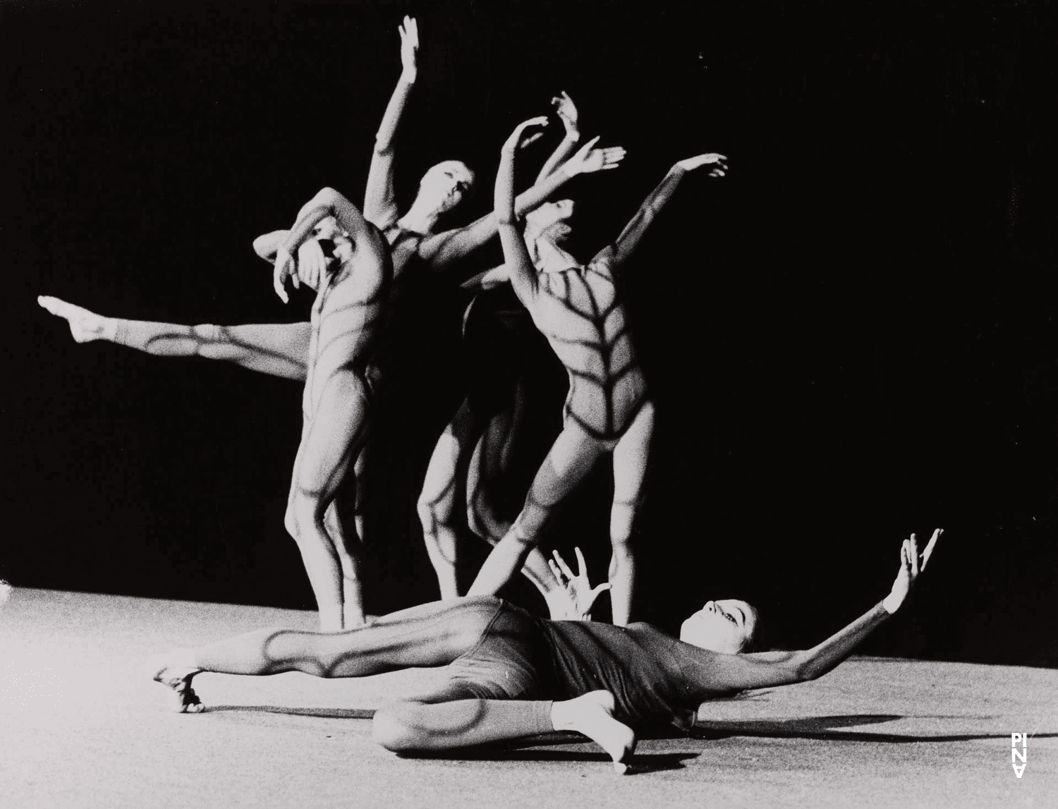 Ulrike Baehr and Beate Schüßler-Preuss in “Nachnull (After Zero)” by Pina Bausch