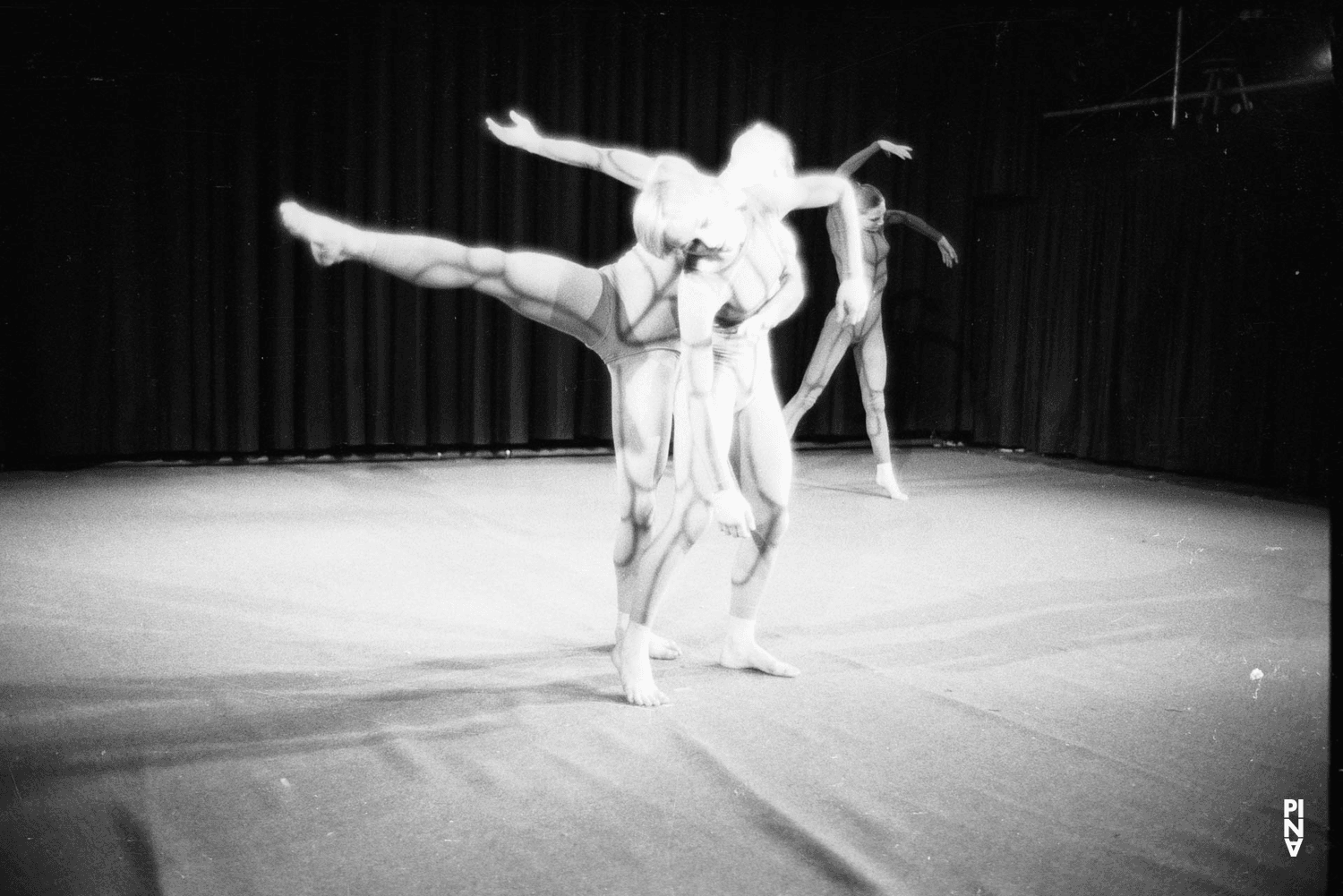 Marlis Alt, Fridel Deharde and Ulrike Baehr in “Nachnull (After Zero)” by Pina Bausch