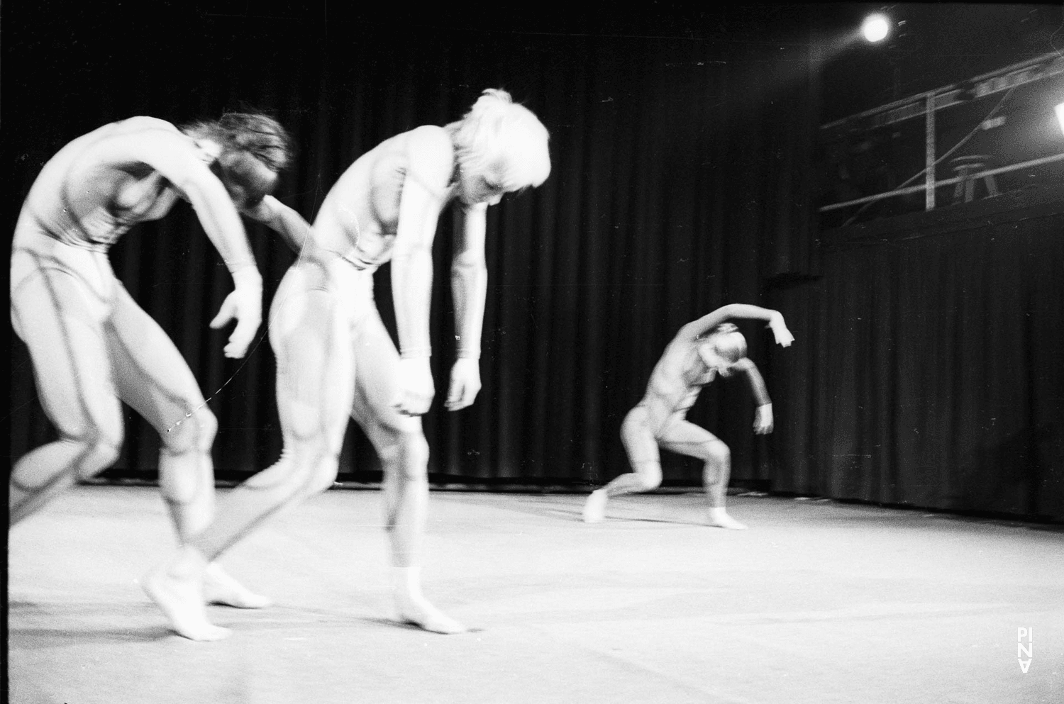 Marlis Alt, Fridel Deharde and Ulrike Baehr in “Nachnull (After Zero)” by Pina Bausch