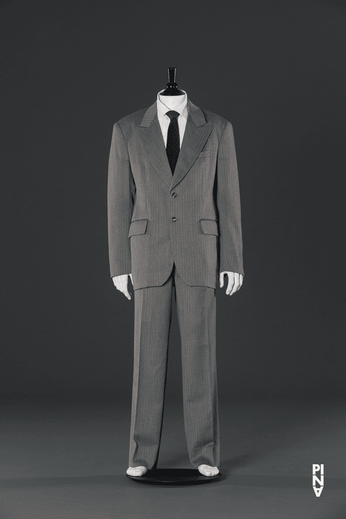 Suit worn by Urs Kaufmann in “Nelken (Carnations)” by Pina Bausch