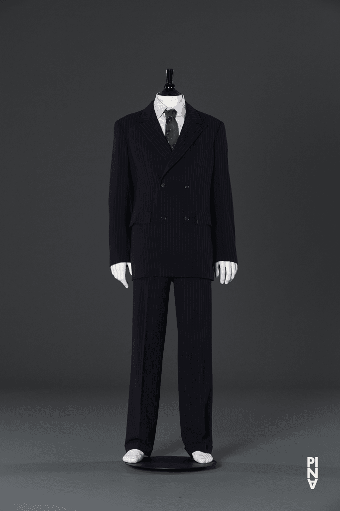Suit worn by Janusz Subicz in “Nelken (Carnations)” by Pina Bausch