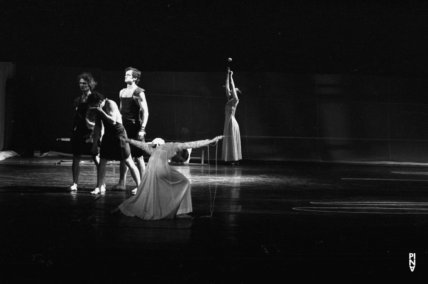 Jan Minařík and Michael Diekamp in “Orpheus und Eurydike” by Pina Bausch