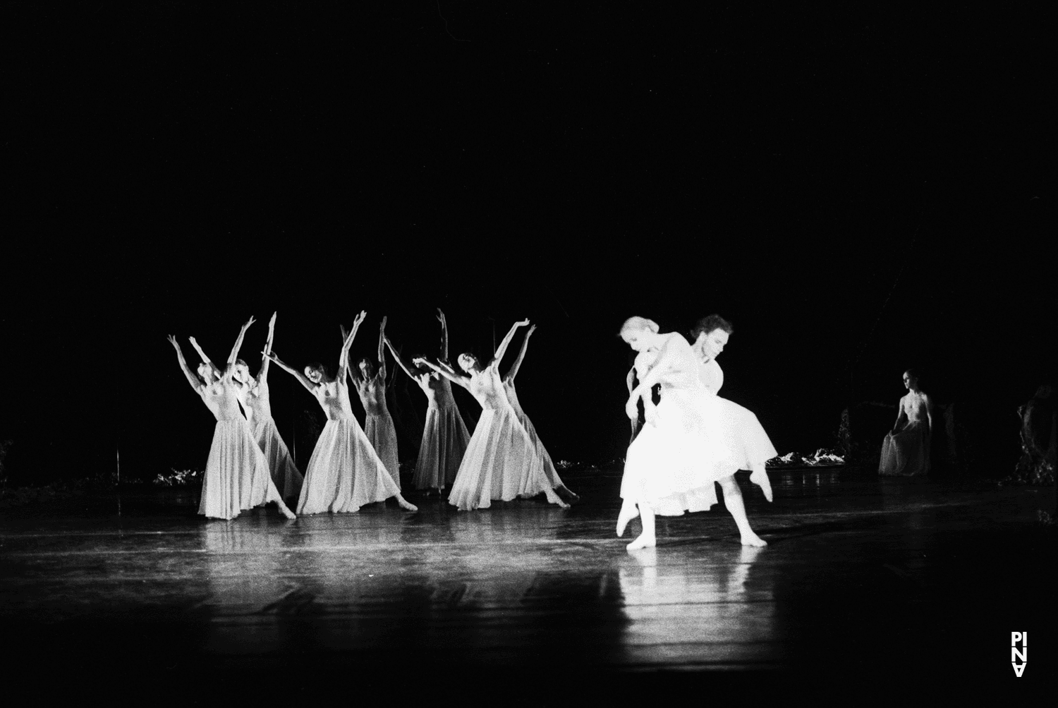 Heinz Samm et Stephanie Macoun dans « Orpheus und Eurydike » de Pina Bausch