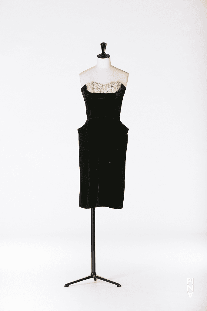 Short dress worn by Anne Martin in “Nelken (Carnations)” by Pina Bausch