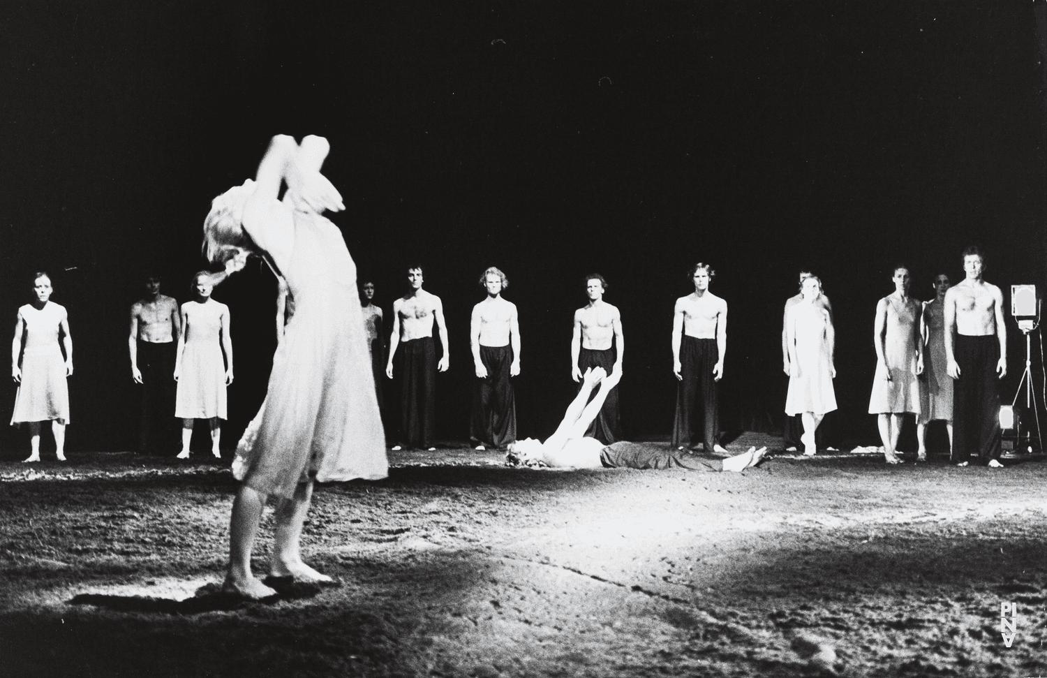 Photo de « Le Sacre du printemps » de Pina Bausch