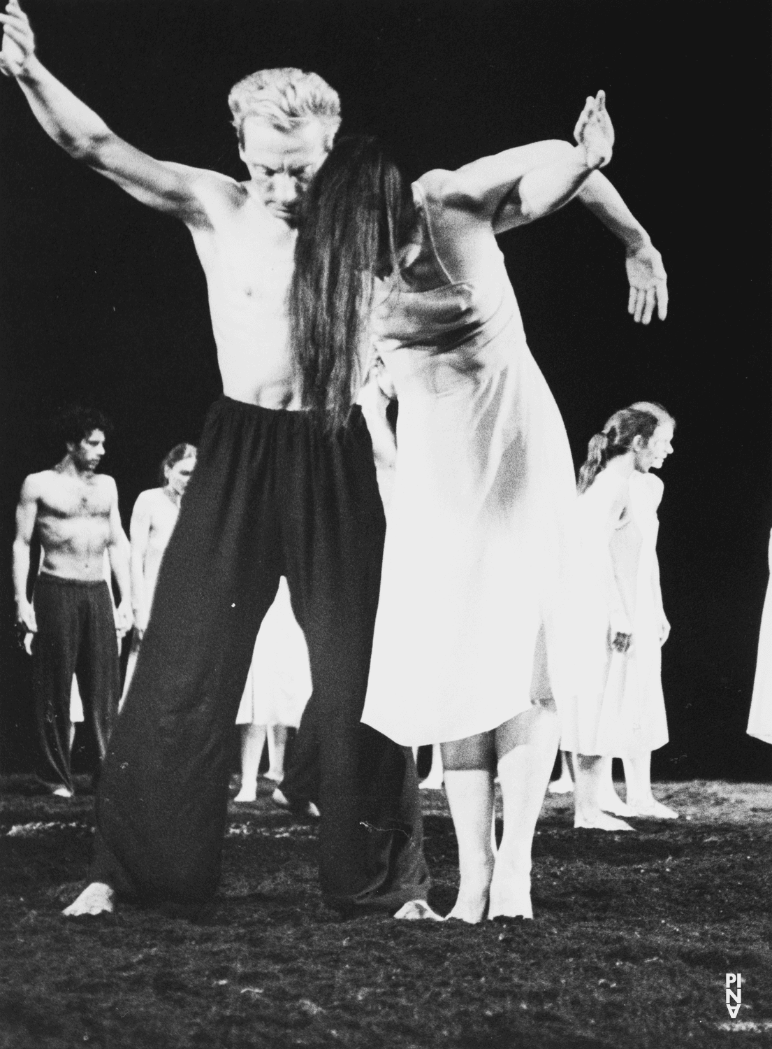 Dominique Mercy in „Das Frühlingsopfer“ von Pina Bausch