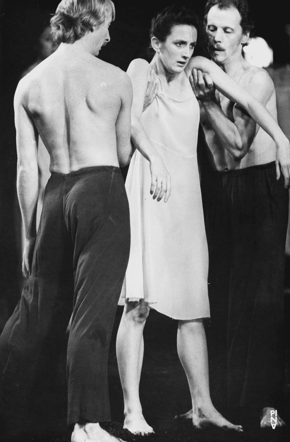 Dominique Mercy, Heinz Samm and Meryl Tankard in “The Rite of Spring” by Pina Bausch