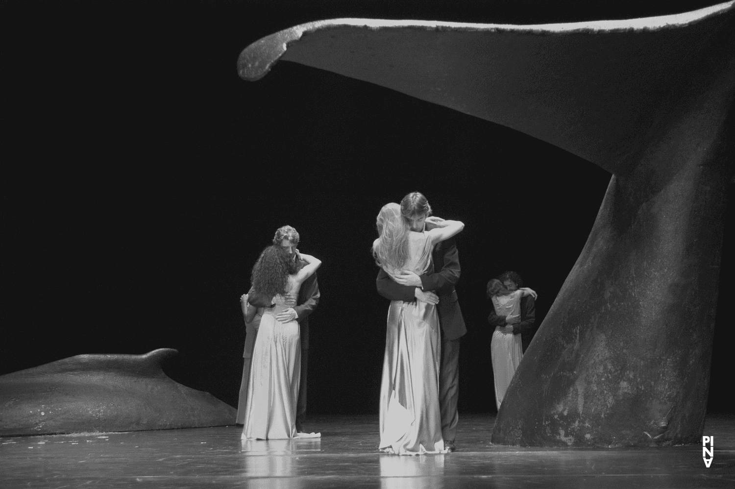 Pablo Aran Gimeno, Pascal Merighi und Jorge Puerta Armenta in „Ten Chi“ von Pina Bausch