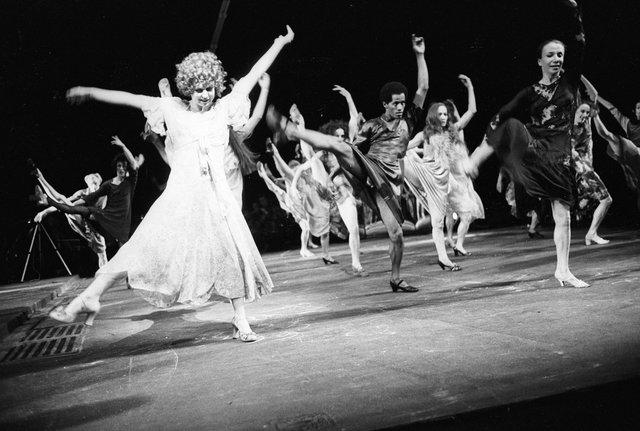 “The Seven Deadly Sins” by Pina Bausch at Théâtre de la Ville Paris, season 1978/79