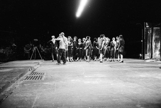 “The Seven Deadly Sins” by Pina Bausch at Théâtre de la Ville Paris, season 1978/79