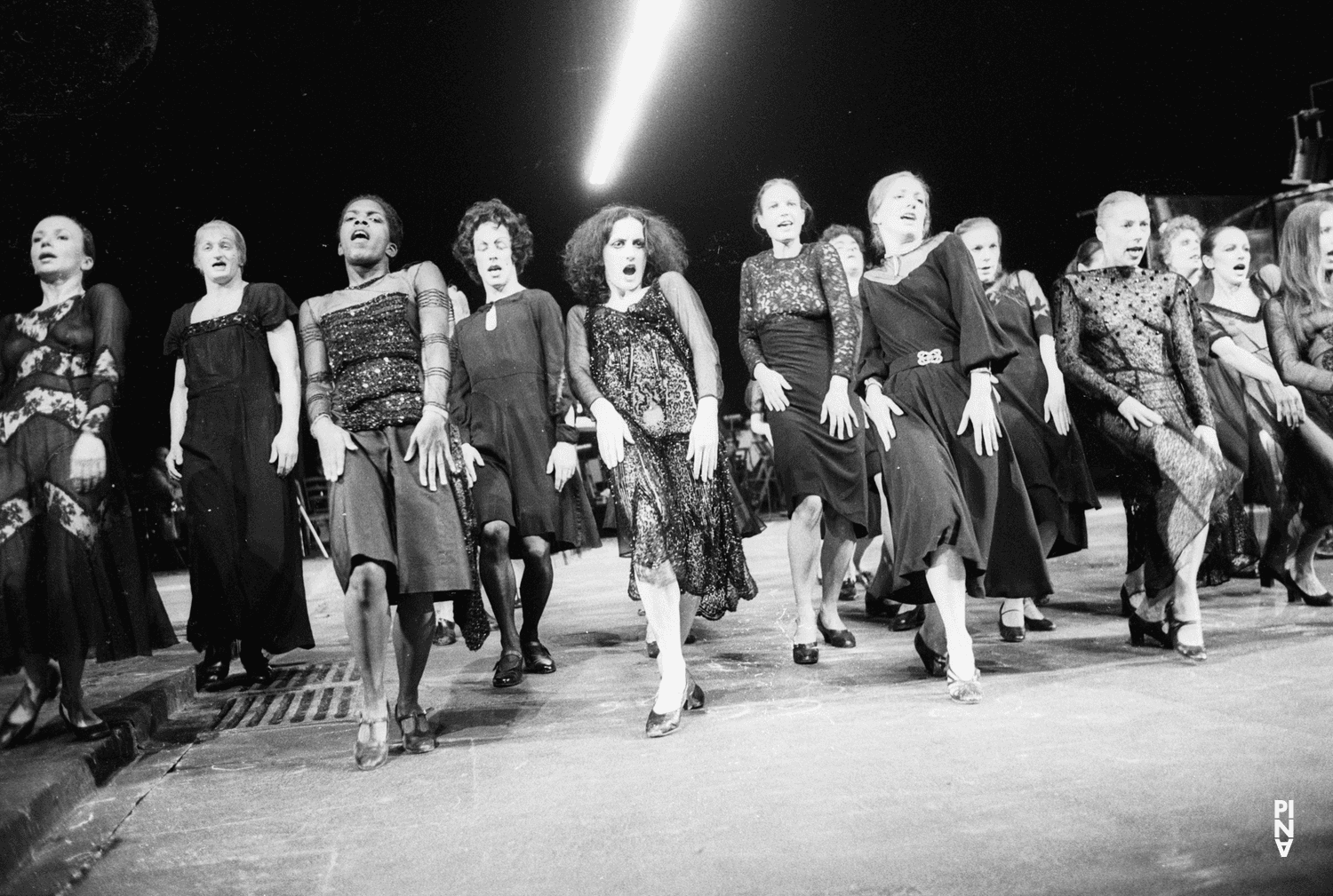 “The Seven Deadly Sins” by Pina Bausch at Théâtre de la Ville Paris, season 1978/79