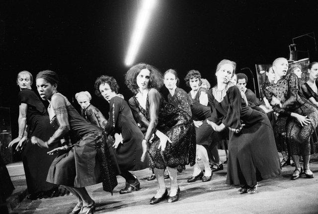 « Les Sept Péchés capitaux » de Pina Bausch au  Théâtre de la Ville Paris, saison 1978/79