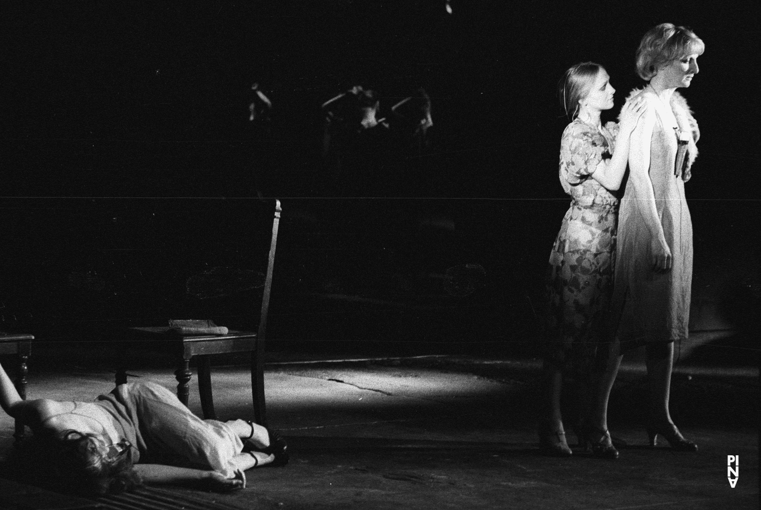 Karin Rasenack and Marlis Alt in “The Seven Deadly Sins” by Pina Bausch