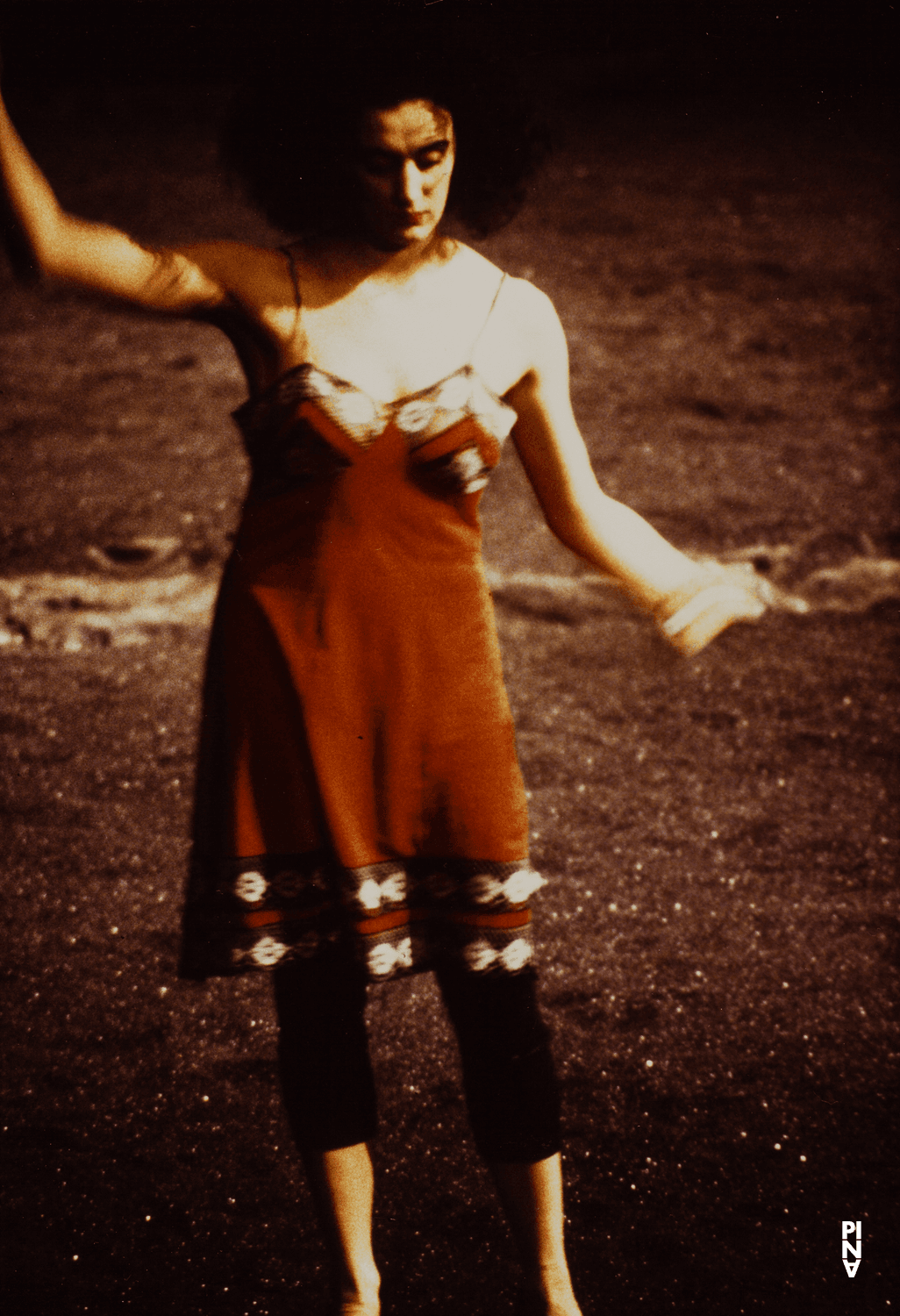 Cristiana Morganti in “Ein Trauerspiel” by Pina Bausch at Schauspielhaus Wuppertal, season 1993/94