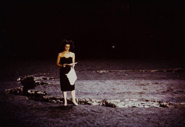 Cristiana Morganti in “Ein Trauerspiel” by Pina Bausch at Schauspielhaus Wuppertal, season 1993/94