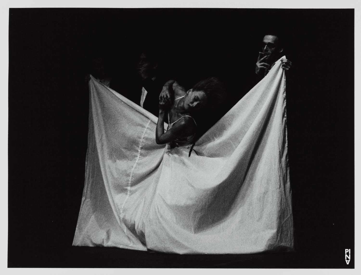 Julie Shanahan and Bernd Uwe Marszan in “Viktor” by Pina Bausch