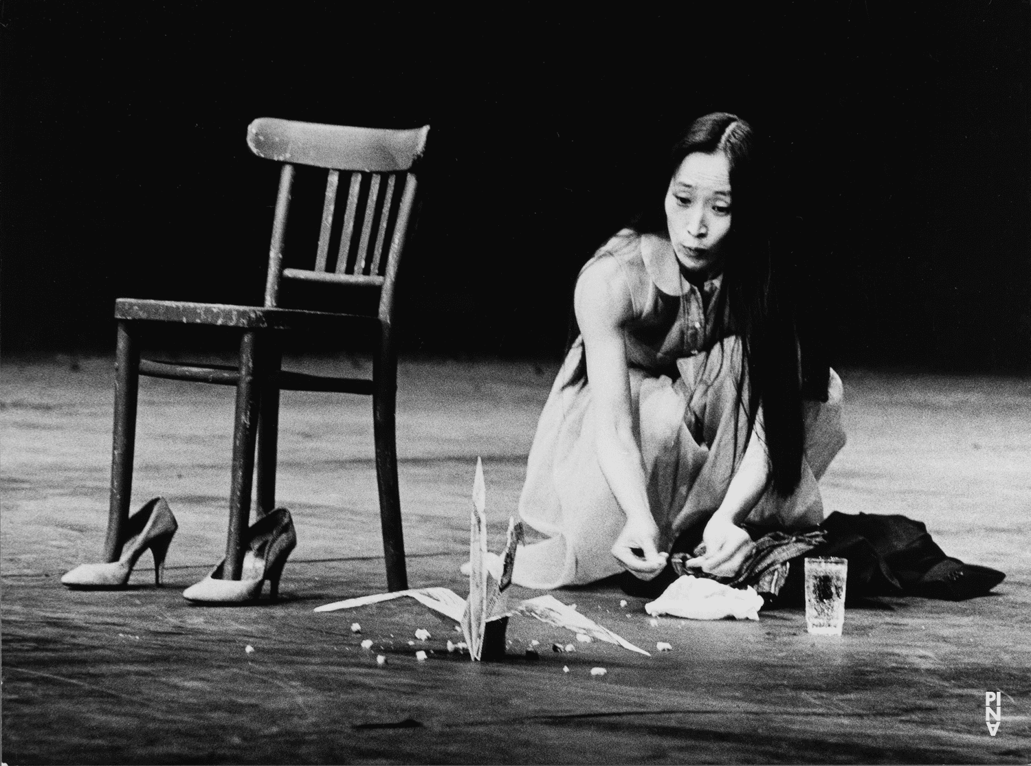 Kyomi Ichida in „Viktor“ von Pina Bausch