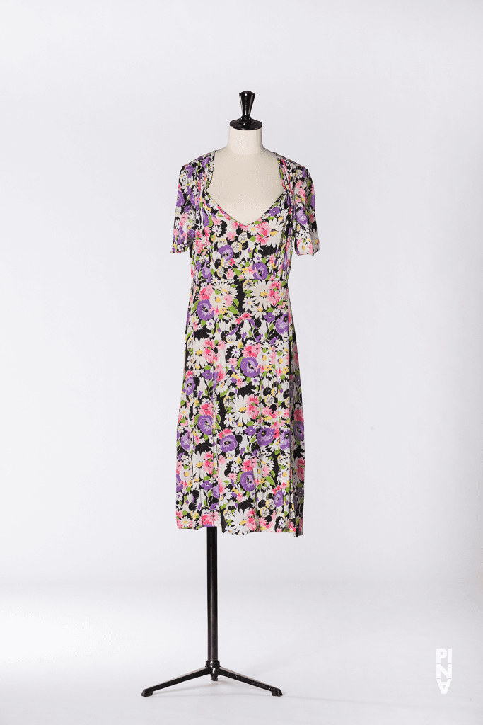 Short dress worn by Monika Sagon in “Viktor” by Pina Bausch