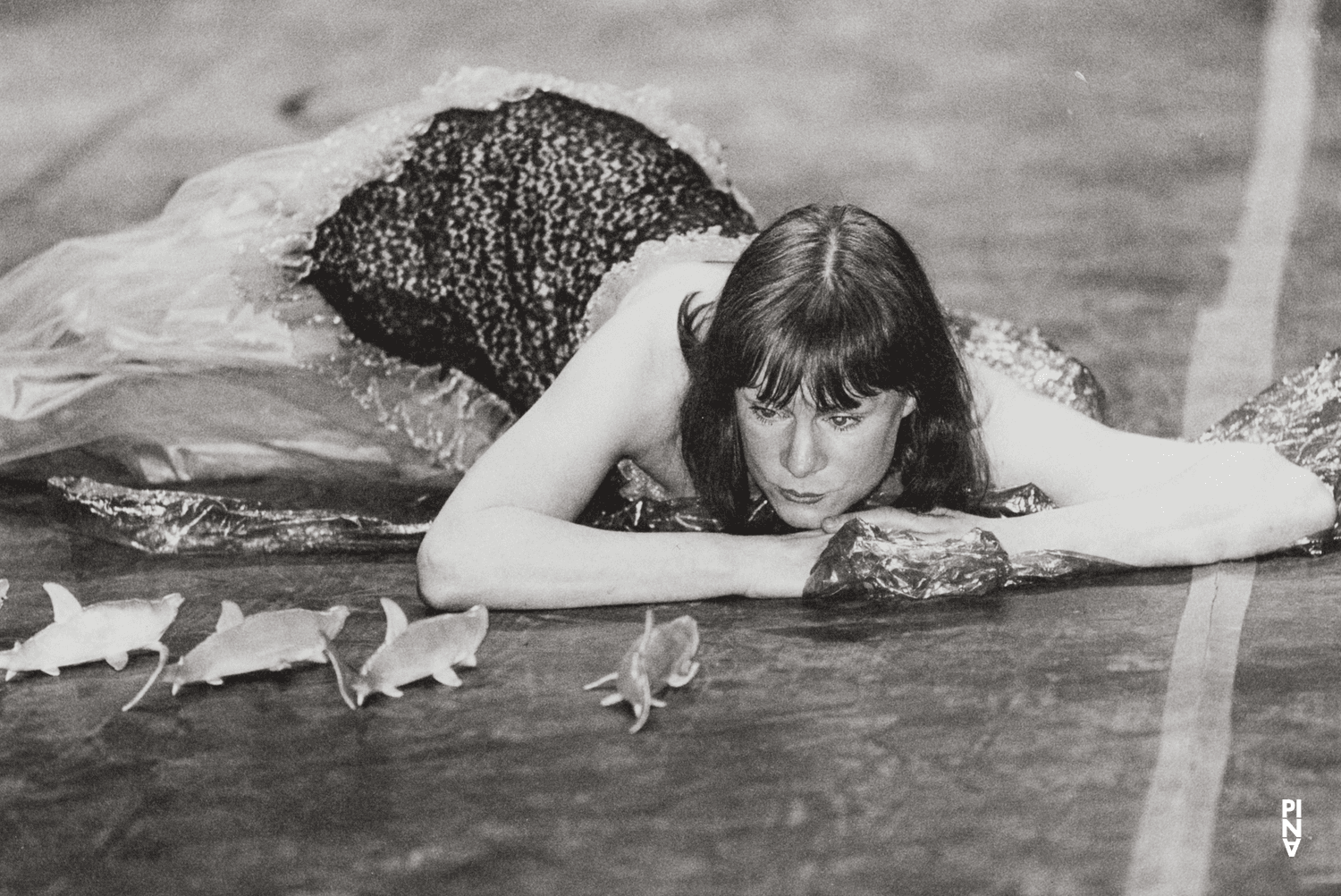 Silvia Kesselheim in „Viktor“ von Pina Bausch im Teatro Argentina Rom