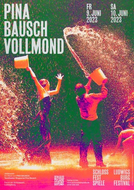 Affiche de « Vollmond (Pleine lune) » de Pina Bausch à Ludwigsburg, 9 juin 2023 – 10 juin 2023